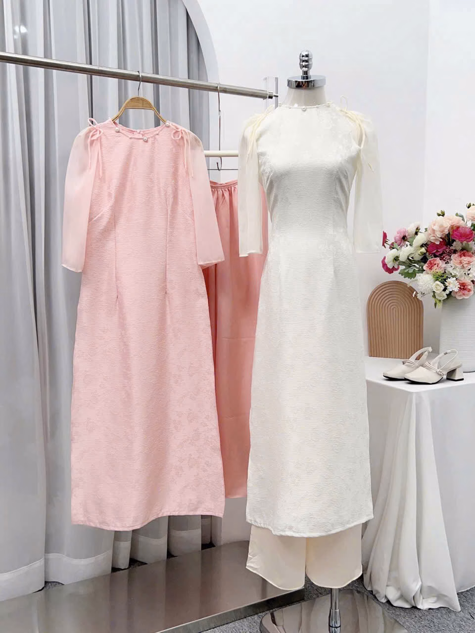 áo dài dáng suông